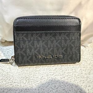 Michael Kors Charcoal and Black Wallet